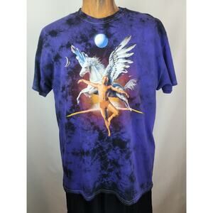 Trippie Red Grunge Unisex Concert Tour Shirt Purple Tie Dye Outdoors Music XL